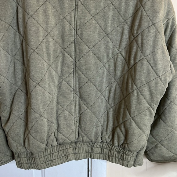 Bagatelle Collection Quilted
French Terry Jacket
Women's  Sage Green Size M - Picture 7 of 15